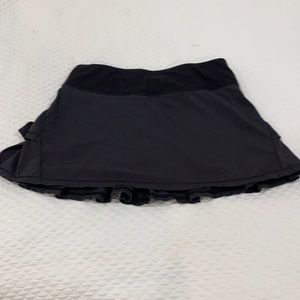 Black lululemon ivivva skirt- size 10- $20